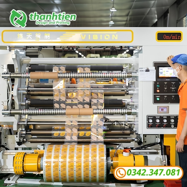 Công nghệ in ống đồng nhiều màu chuẩn nét