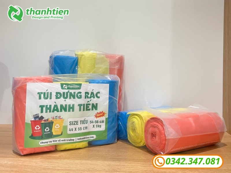 Bao đựng rác 3 màu chất lượng