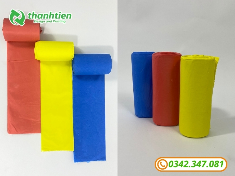 Bịch đựng rác 3 màu