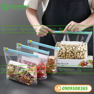 Bịch zip có khóa kéo đựng thực phẩm