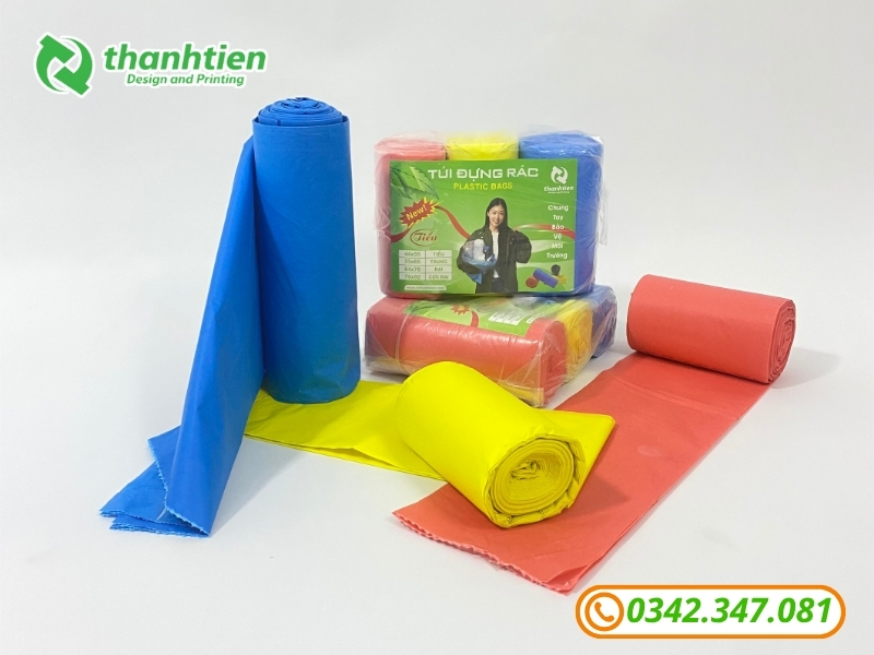 Túi đựng rác 3 màu tại Thành Tiến