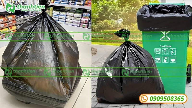 Túi rác công nghiệp 90x120