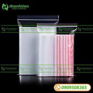 Túi zip chỉ đỏ