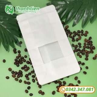 Túi zipper giấy Kraft đựng thức phẩm