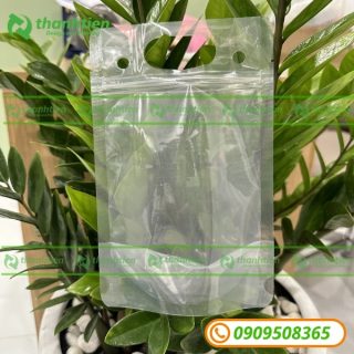 Túi zip trong đáy đứng