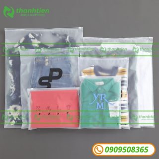 Túi zipper khóa kéo đựng áo quần