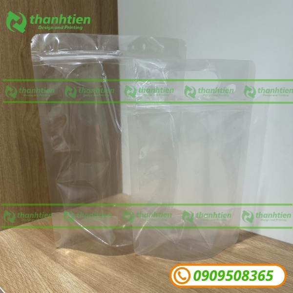 Túi zipper trong suốt đựng cà phê Túi zipper trong suốt đựng cà phê