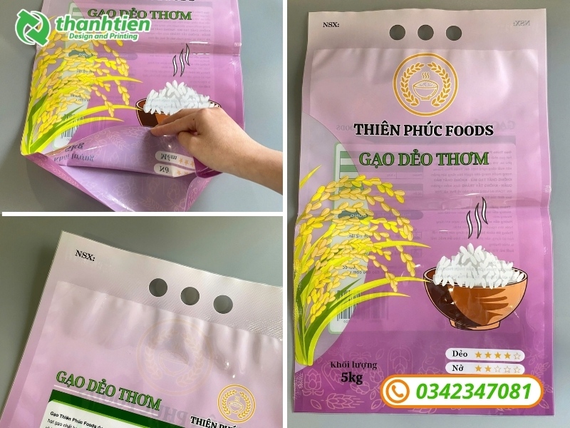Bao bì đựng gạo tại Thành Tiến
