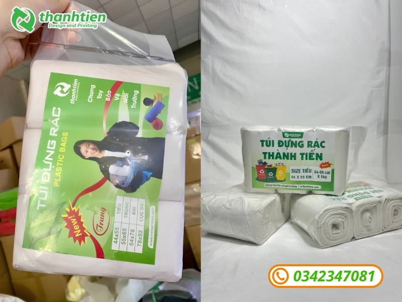 Bao rác màu trắng chất lượng tại Thành Tiến
