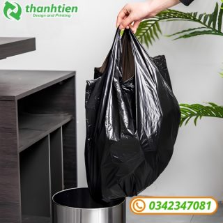 Bì đựng rác có 2 quai