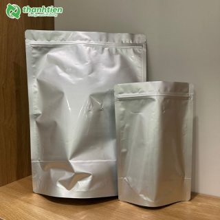 Bịch zipper 2 mặt bạc chất lượng