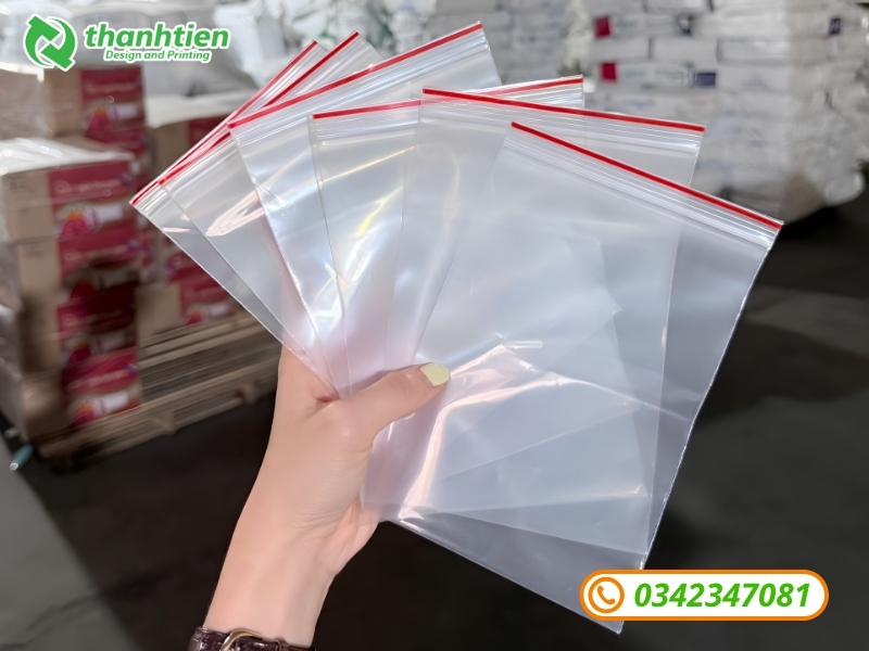 Chuyên cung cấp các mẫu túi zip chỉ đỏ giá sỉ tại Đồng Nai