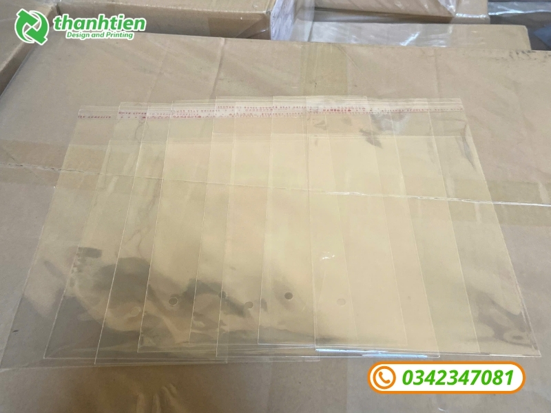 Chuyên cung cấp đa dạng kích thước túi OPP giá sỉ tại Đồng Nai