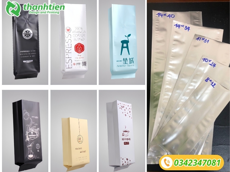 Chuyên cung cấp đa dạng mẫu mã kích thước túi 4 cạnh giá rẻ