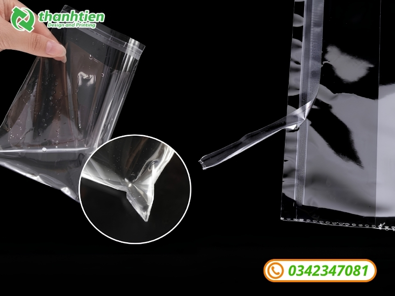 Túi OPP dán miệng