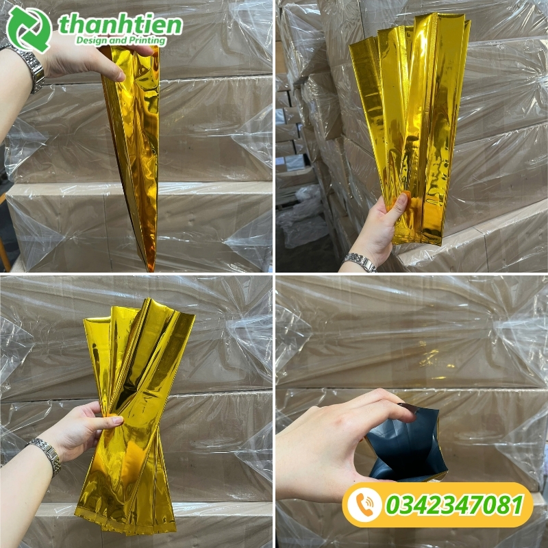 Túi đựng trà 4 cạnh