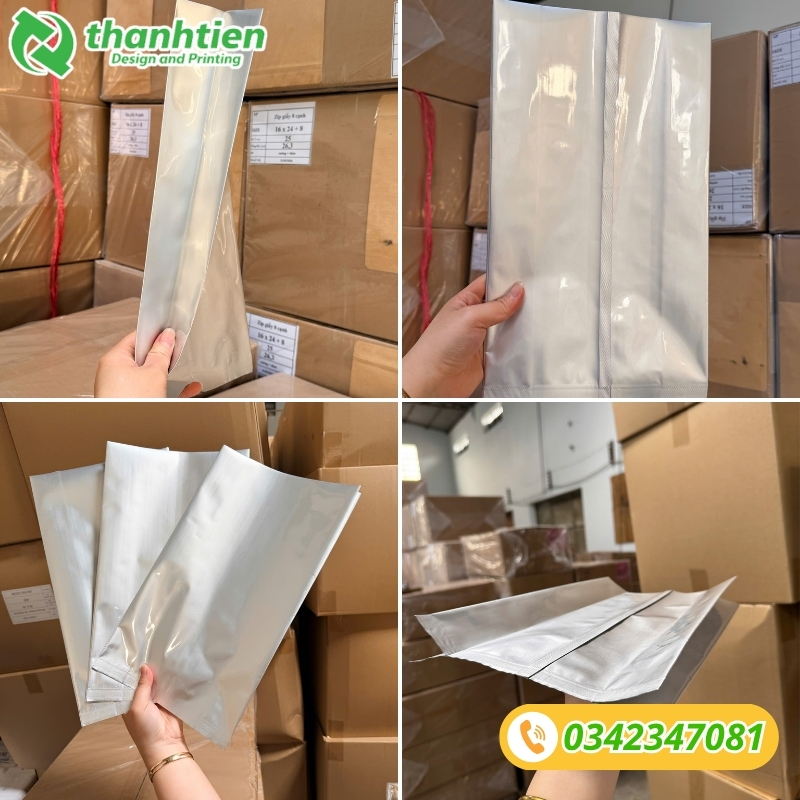 Túi nhôm ép 4 cạnh