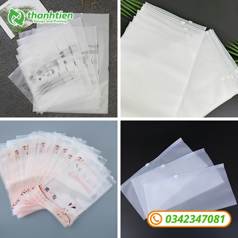 Túi nhựa khóa kéo zipper