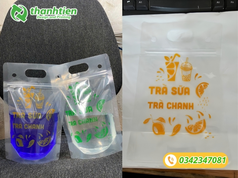 Túi zip đựng trà chanh giá sỉ