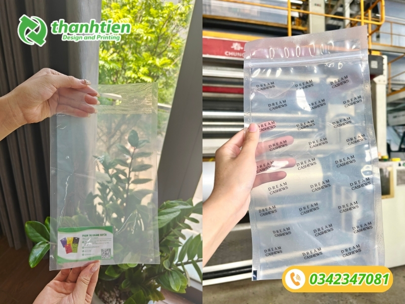 Túi zip hút chân không chất lượng tại Thành Tiến