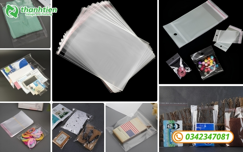 Ứng dụng phổ biến của túi OPP