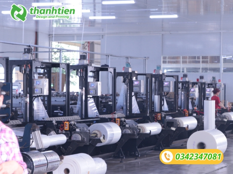 Xưởng sản xuất và in ấn túi zip trà chanh trà sữa giá rẻ tại Thành Tiến