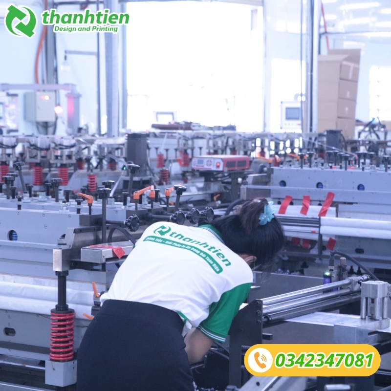 Xưởng sản xuất và in túi 4 cạnh tại Thành Tiến