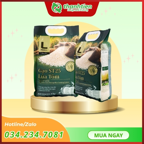sản xuất bao bì gạo