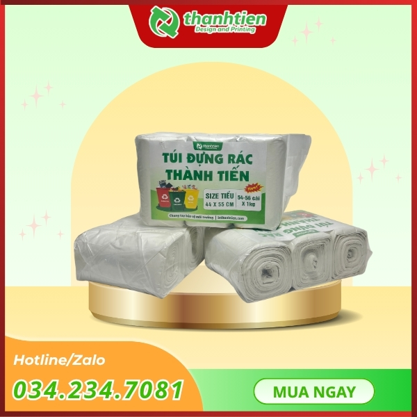túi rác trắng
