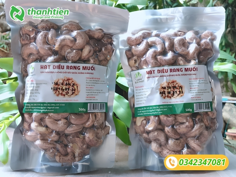 Bao zipper hút chân không