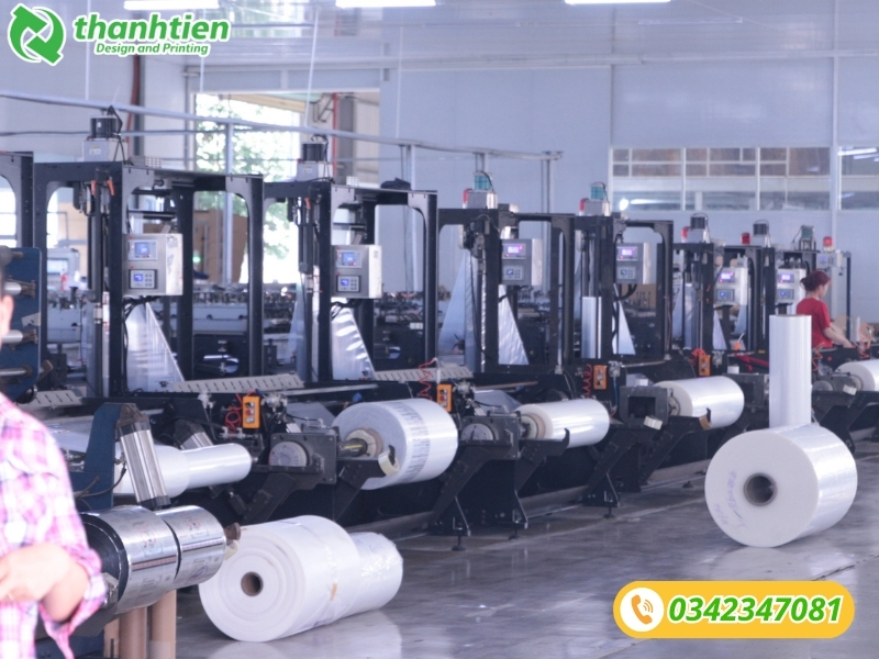 Cơ sở sản xuất túi xốp siêu thị tại Thành Tiến